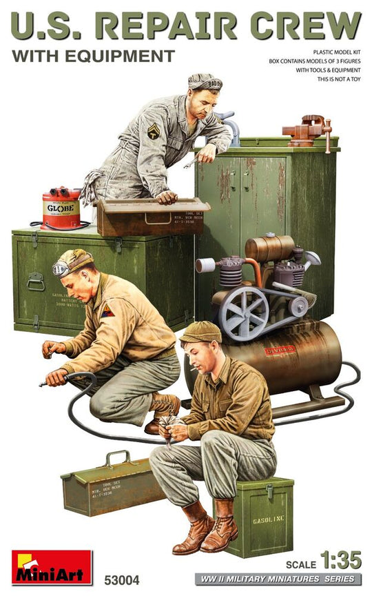 U.S. Repair Crew w/Equipment