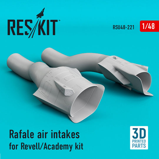 Rafale air intakes for Revell/Academy kit (3D Printed)