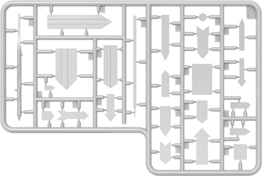 German Checkpoint. 3t Cargo Truck 3,6-36S & Kfz.1 Type 170VK w/ Feldgendarmerie. Big Set