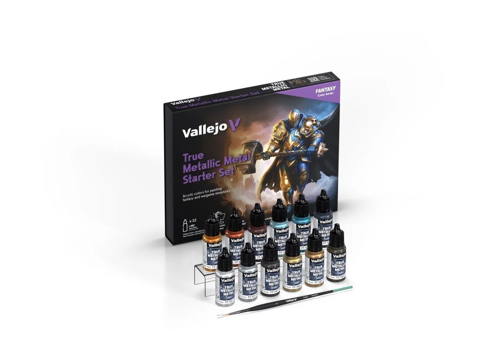 True Metallica Metal: Starter Set (12 colors set)