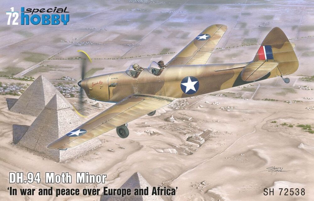 DH.94 Moth Minor 'In war and peace over Europe and Africa'