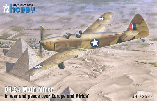 DH.94 Moth Minor 'In war and peace over Europe and Africa'