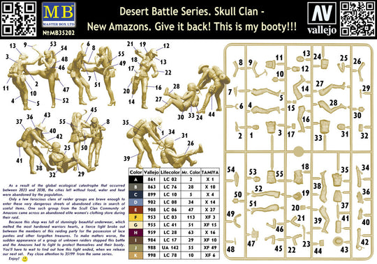 Desert Battle Series. Skull Clan-New Amazons