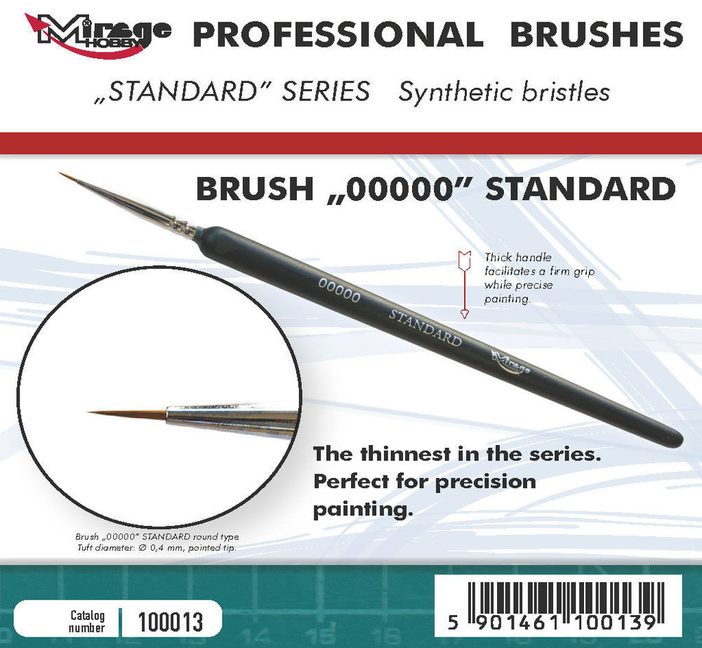 MIRAGE BRUSH STANDARD SIZE 00000