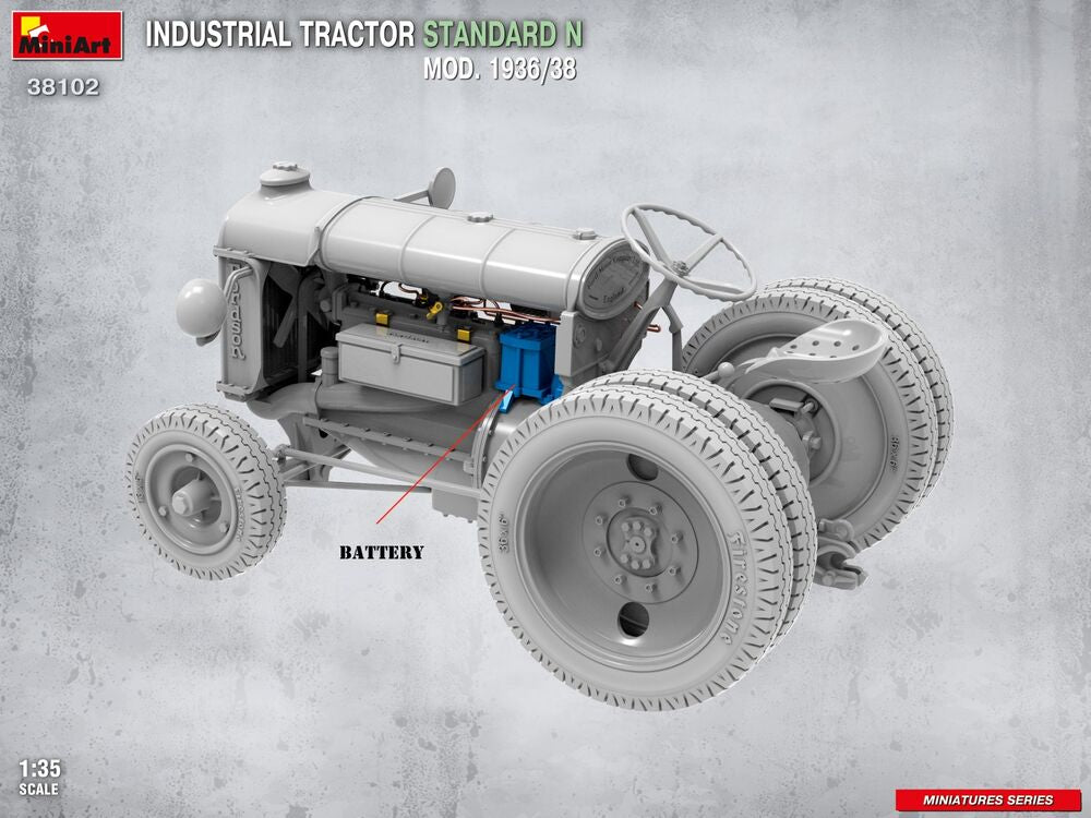 Industrial Tractor Standard N Mod. 1936/38