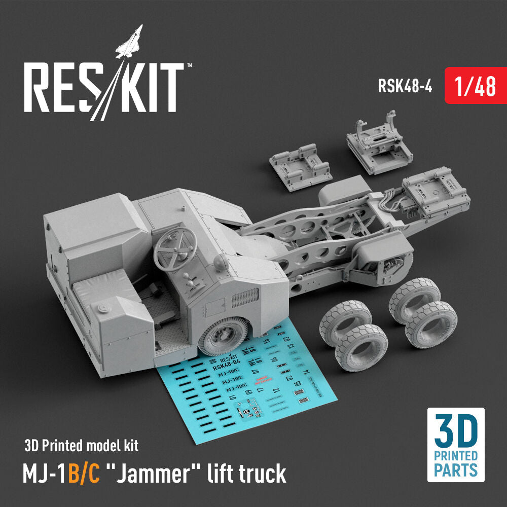 MJ-1B/C Jammer lift truck (3D Printed model kit)