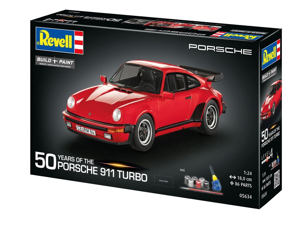Geschenkset Porsche 911 Turbo 50th Anniversary