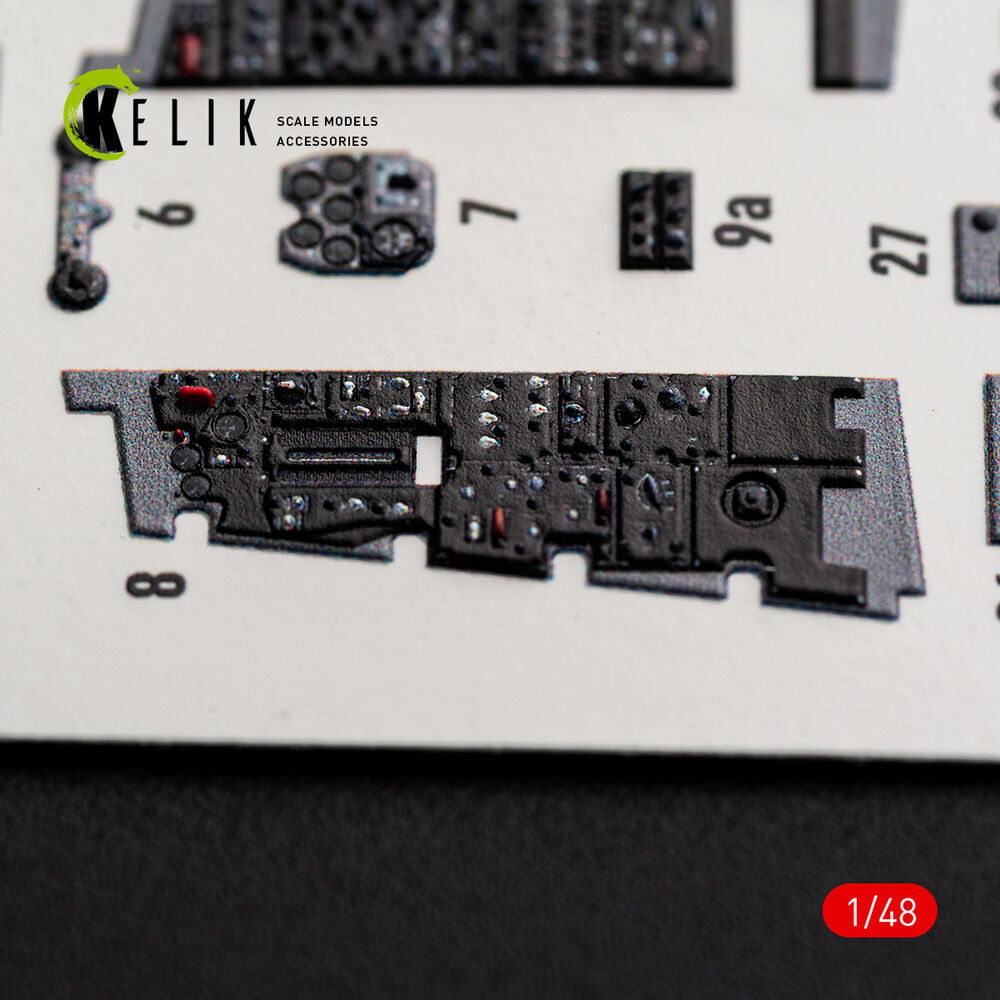 F-4B interior 3D decals for Tamiya kit