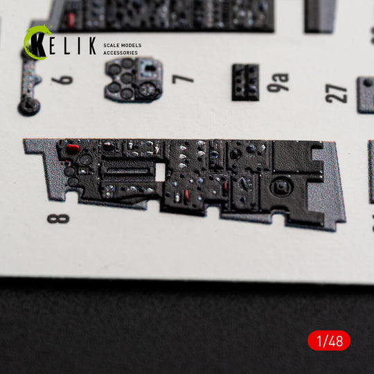 F-4B interior 3D decals for Tamiya kit