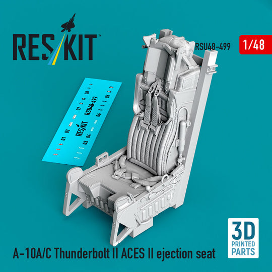 A-10A/C Thunderbolt II ACES II ejection seat (3D Printed)