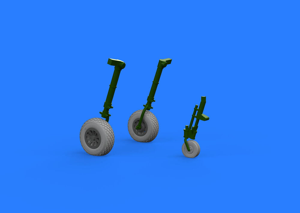 P-51D wheels for Revell