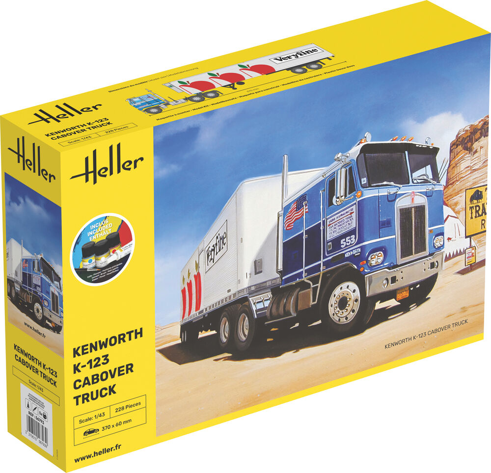 STARTER KIT Kenworth K-123 Cabover Truck