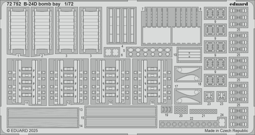 B-24D bomb bay for Airfix