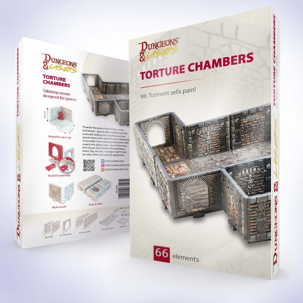 Dungeons & Lasers Expansion Set: TORTURE CHAMBERS