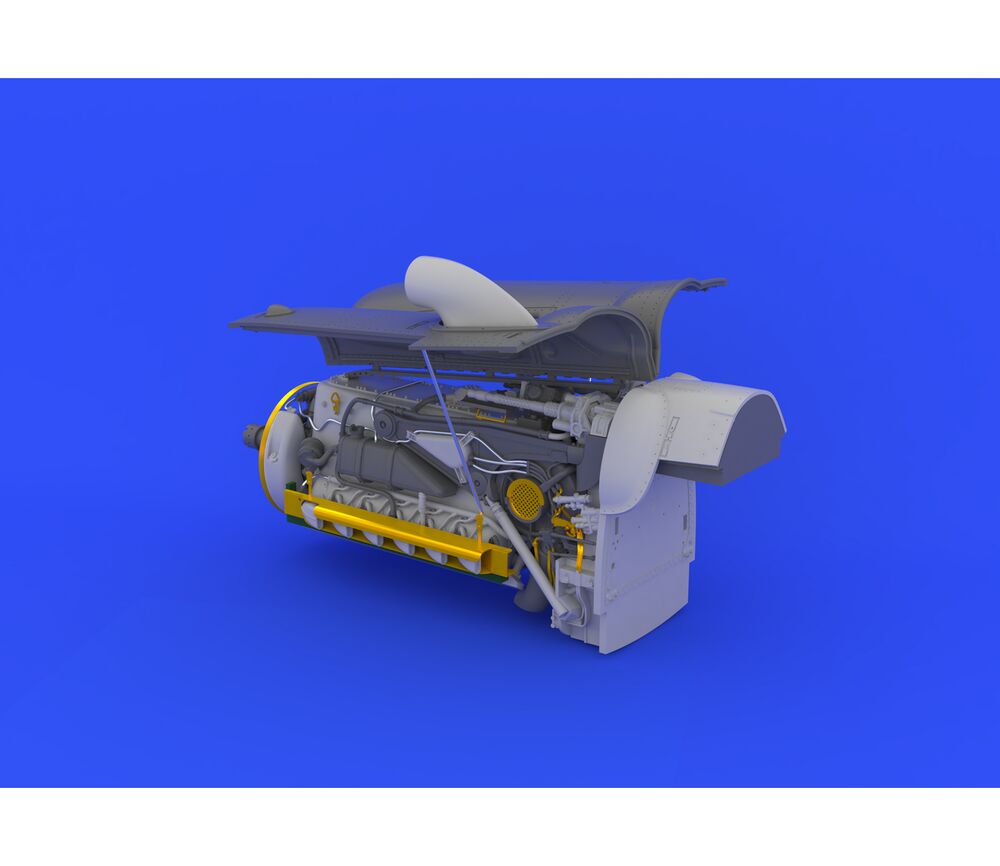 Bf 109G-6 engine for Revell