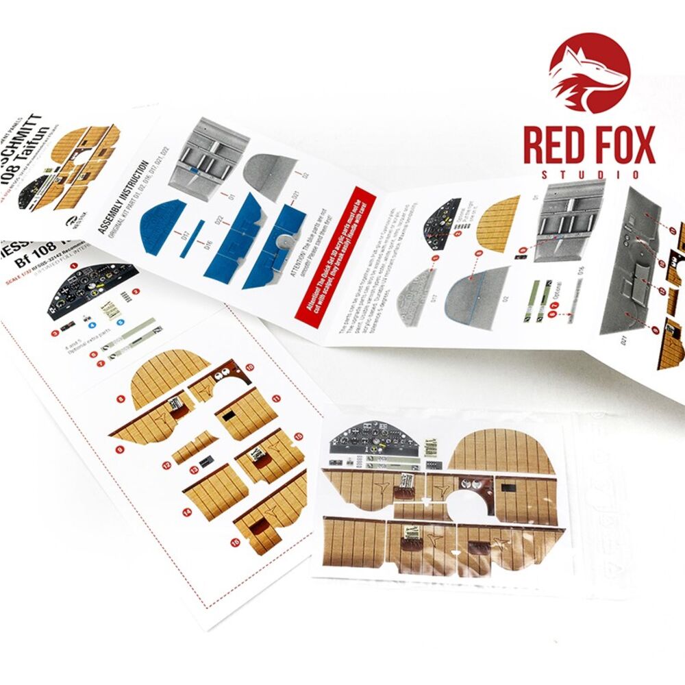 1/32 Bf 108 Taifun Updated (Full Interior) (for Eduard kit)