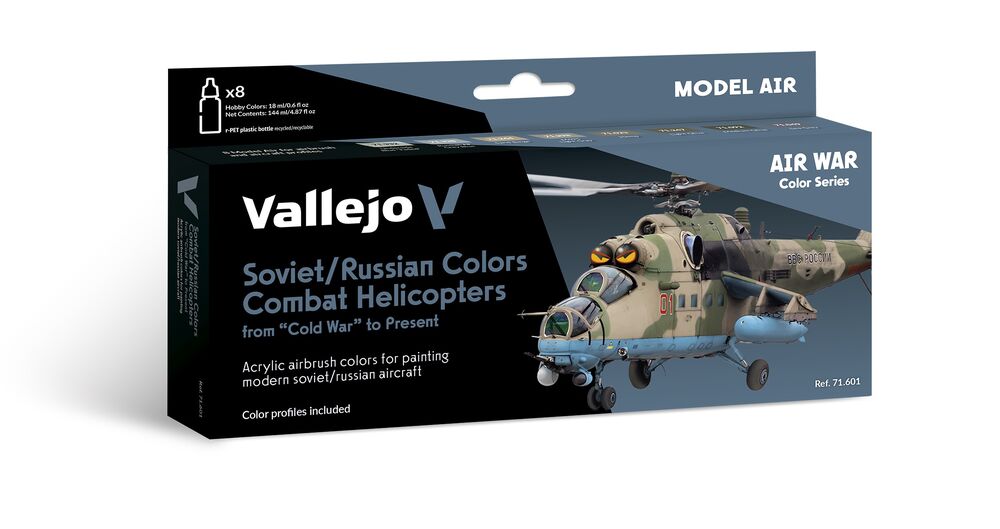 Model Air: Soviet / Russian Colors Combat Helicopters post WWII to present  18 ml