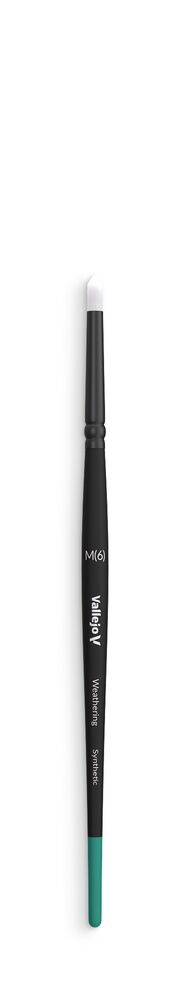 Weathering Round Synthetic Brush  Medium (6)