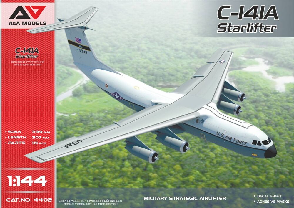 C-141A Strategic military airlifter