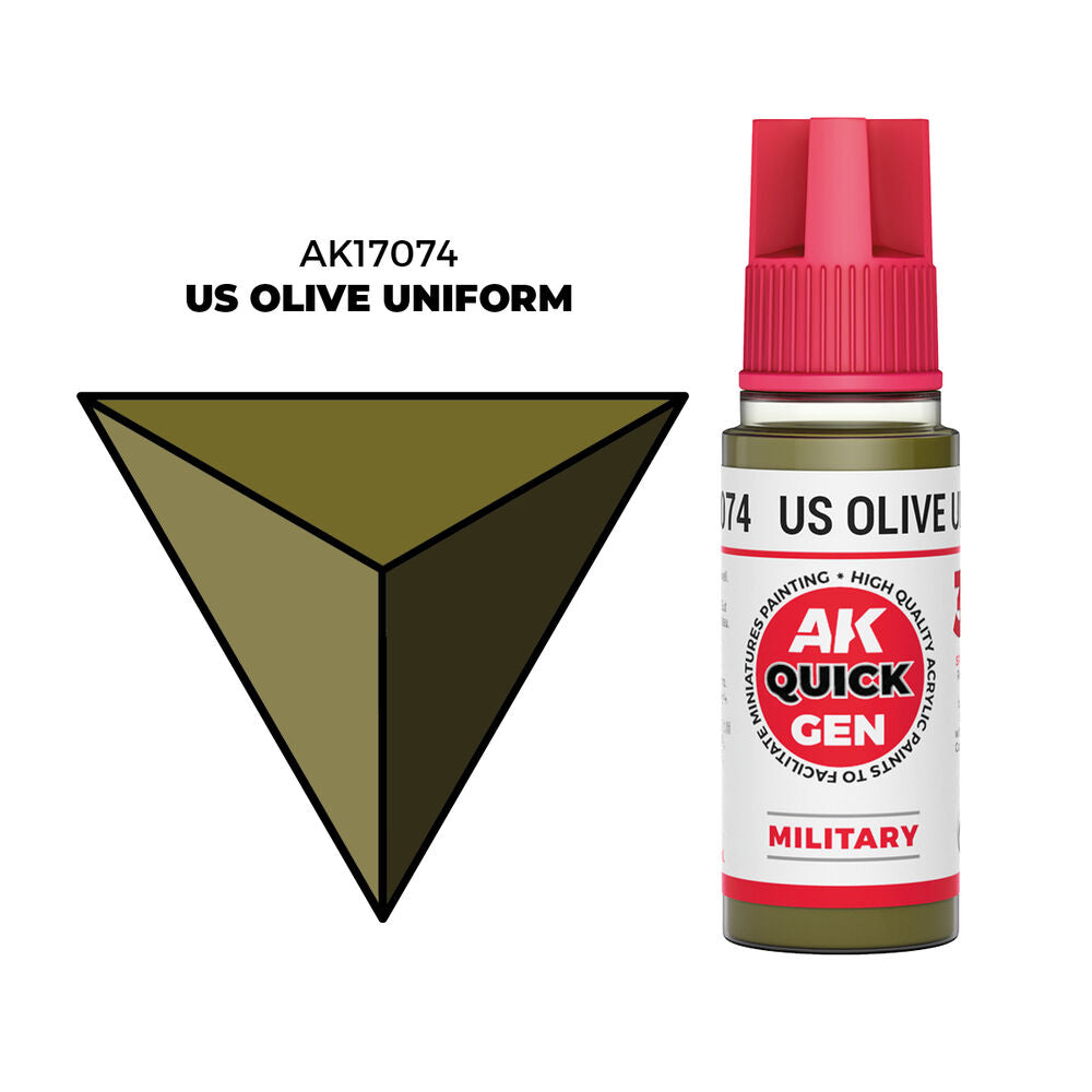 US OLIVE UNIFORM 18 ml - QUICK GEN