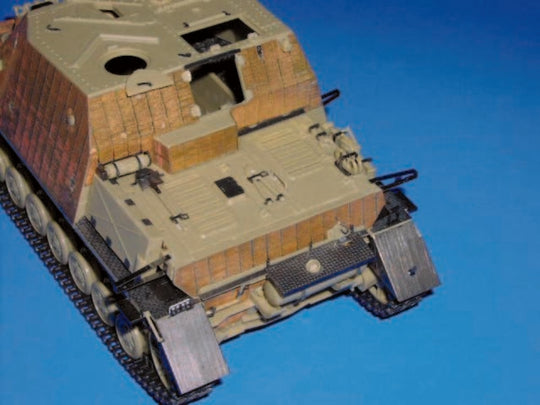 Sturmpanzer IV Brummbär SdKfz. 166 Zimmerit Fotoätzsatz