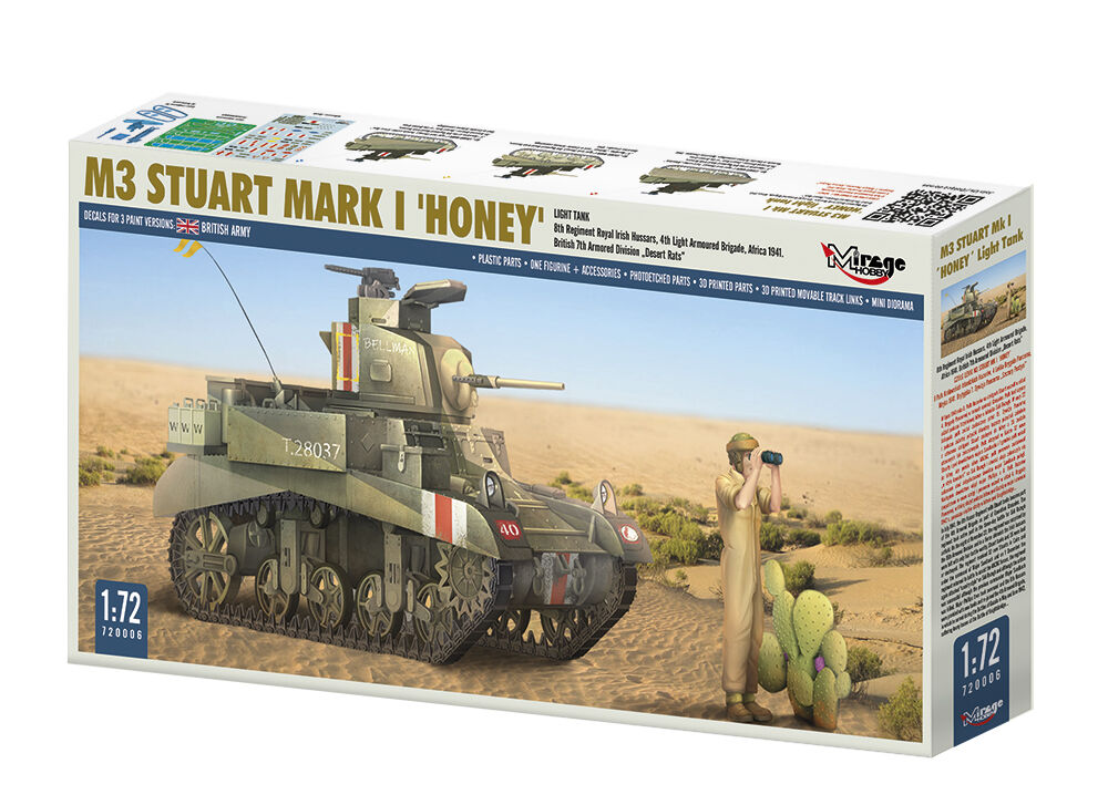 M3 STUART Mk I ´HONEY´ light tank