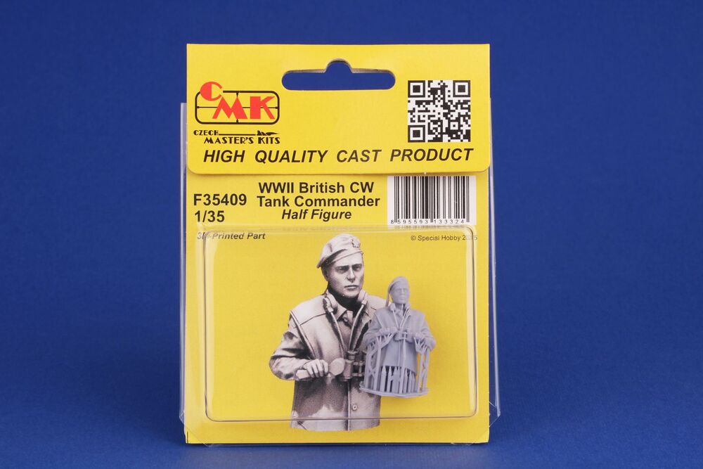 WWII British CW Tank Commander / Half Figure