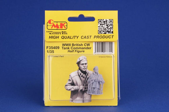 WWII British CW Tank Commander / Half Figure