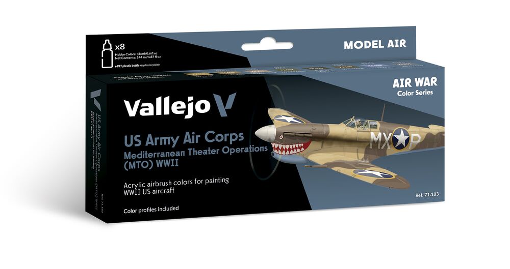 Model Air: US Army Air Corps Mediterranean Theater Op. (MTO) WWII 18 ml