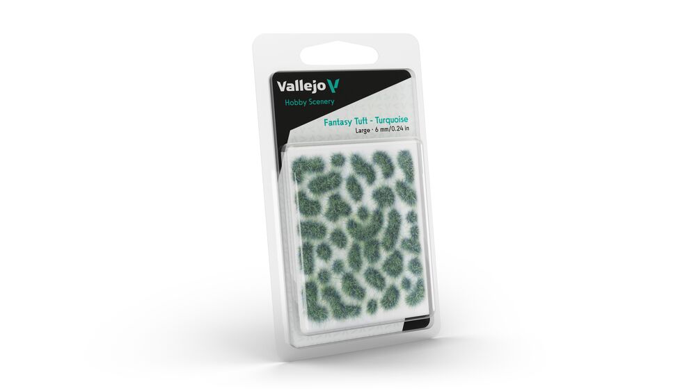 Vallejo Scenery: Fantasy Tuft  Turquoise (6 mm) L