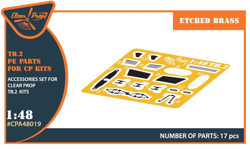 TB.2 PE parts for CP kits