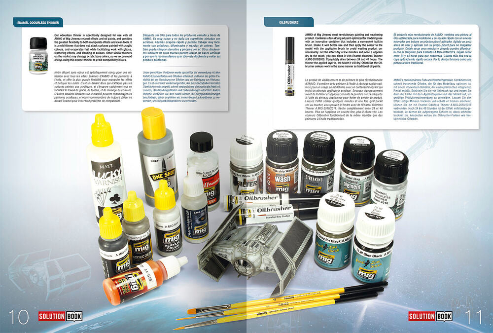 SOLUTION BOOK 05 - How to Paint Imperial Galactic Fighters (English, Castellano, Français, Deutsch)