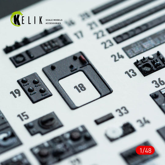 Do-217 K/M - interior 3D decals for ICM kit