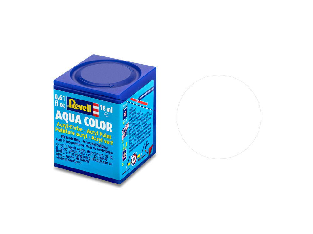 Aqua weiß, matt
