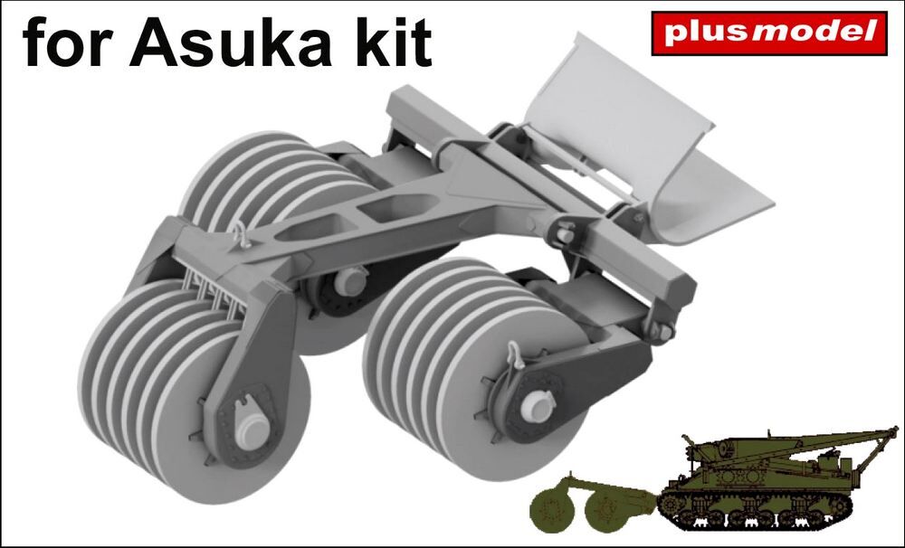 T1E1 US Mine exploder for Sherman – Asuka