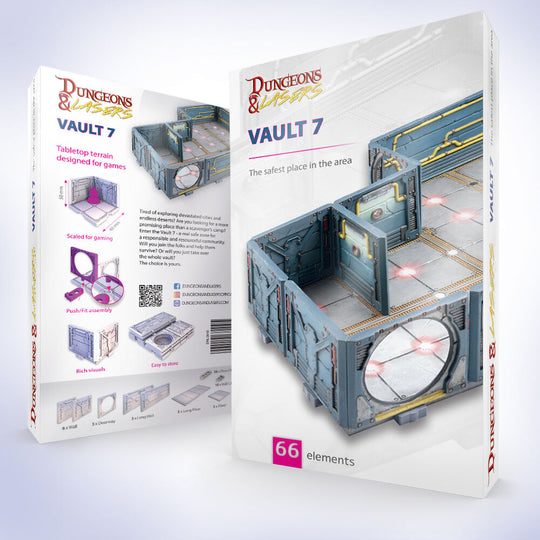 Dungeons & Lasers Expansion Set: VAULT 7