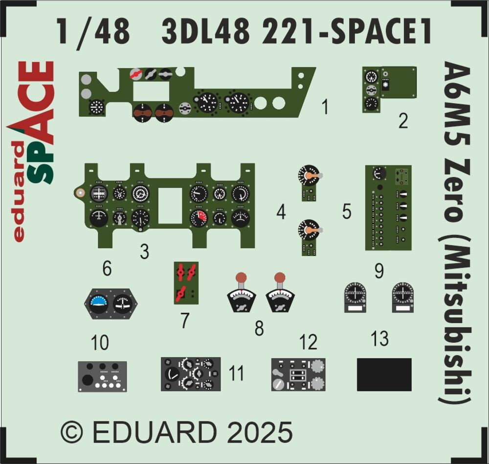 A6M5 Zero (Mitsubishi) SPACE  FINE MOLDS