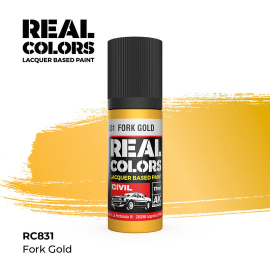 Real Colors: Fork Gold 17 ml.