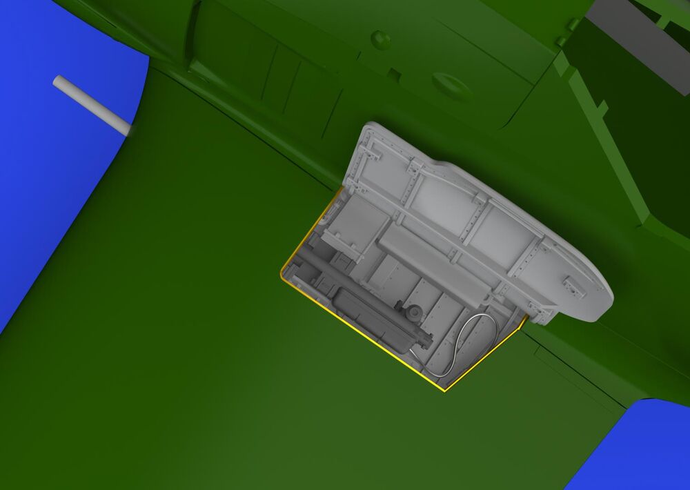 Fw 190A wingroot gun bays for Eduard