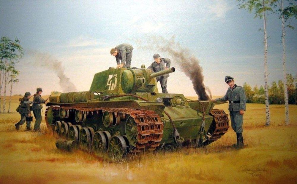 Soviet KV-8 Heavy Tank