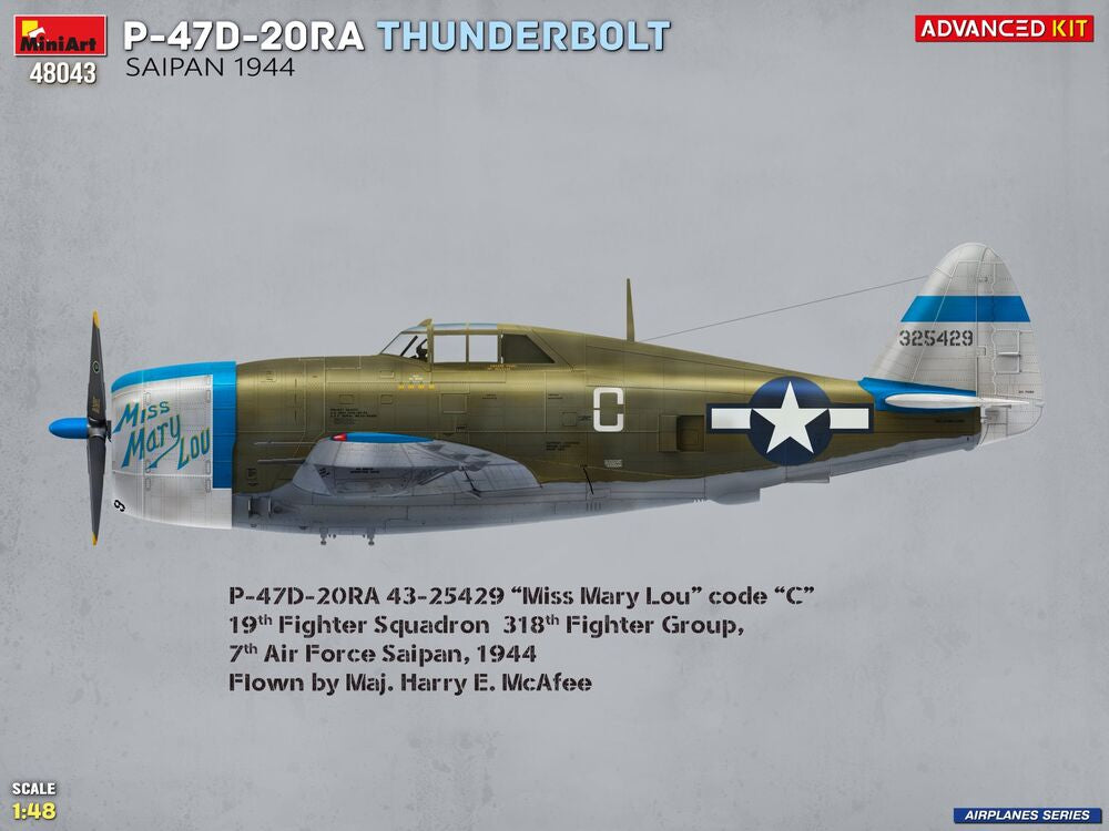P-47D-20RA Thunderbolt. Saipan, 1944. Advanced Kit