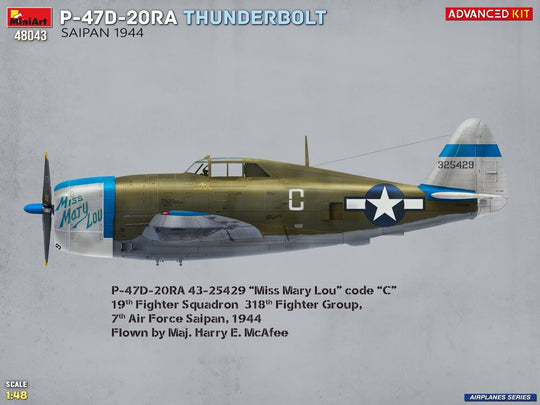 P-47D-20RA Thunderbolt. Saipan, 1944. Advanced Kit