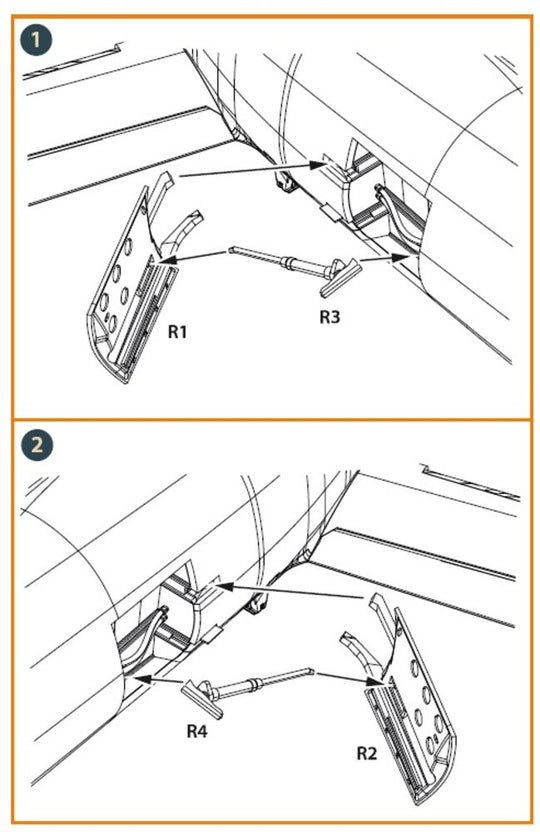 F-86A air brakes for CP kits