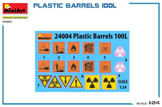 Plastic Barrels 100L
