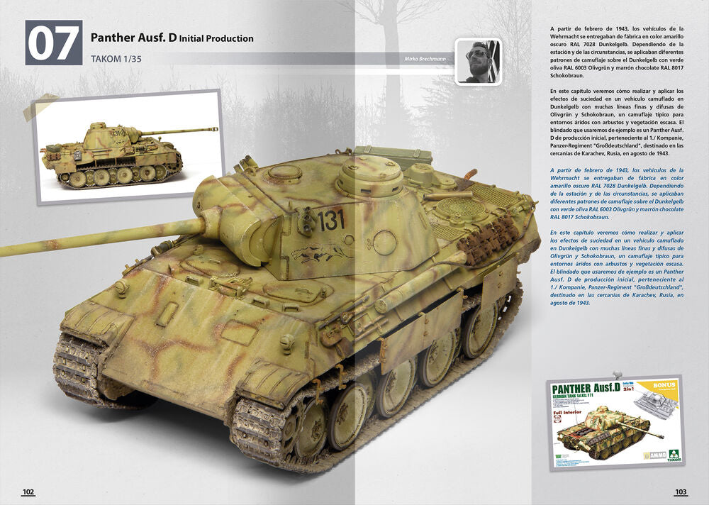 How to Paint Mid WWII German Tanks (FEB 1943 - SEP 1944) (English, Spanish)