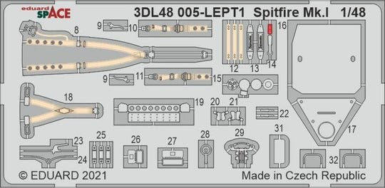 Spitfire Mk.I early SPACE 1/48 for EDUARD