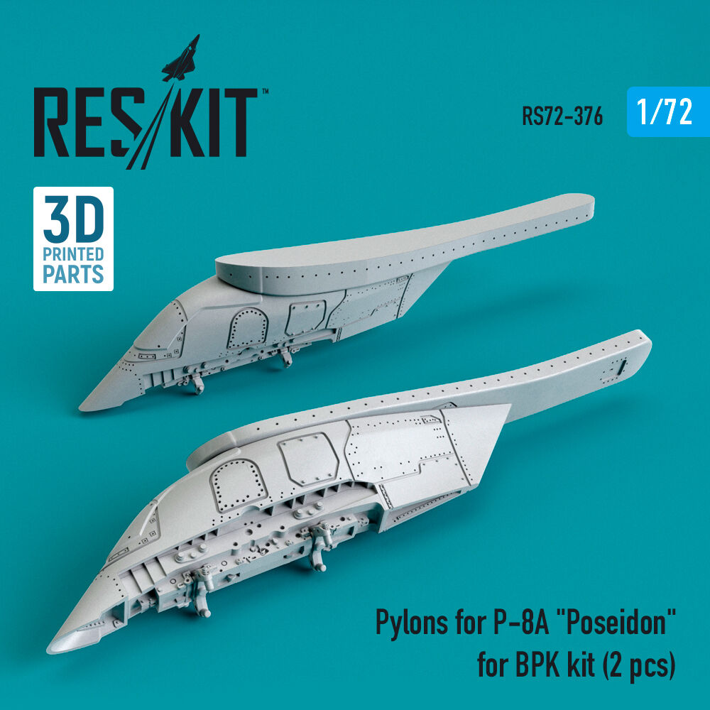 Pylons for P-8A Poseidon for BPK kit (2 pcs) (3D Printed)