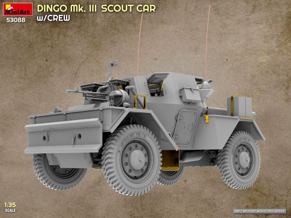 Dingo Mk. III Scout Car w/ Crew