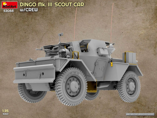 Dingo Mk. III Scout Car w/ Crew