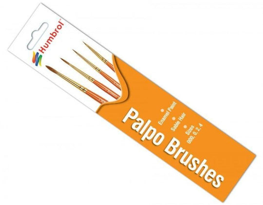 Palpo Pinsel-Set (Größen 000, 0, 2 & 4)
